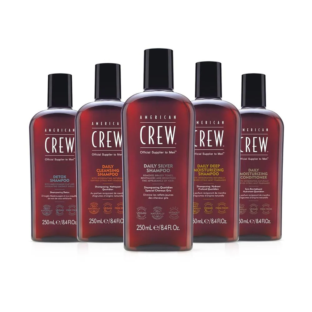 American Crew Daily Deep Moisturizing Shampoo 250ml - Image 4
