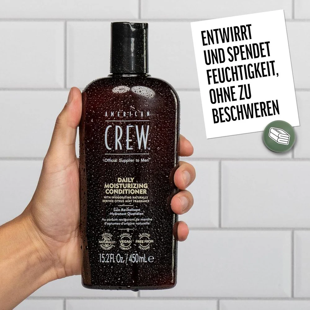 American Crew Daily Moisturizing Conditioner 1000ml - Image 7