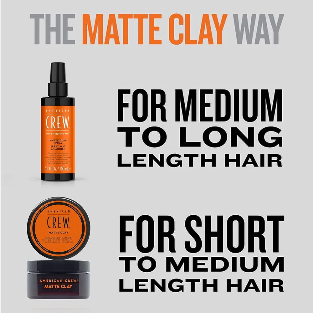 American Crew Matte Clay Spray 150ml - Image 4