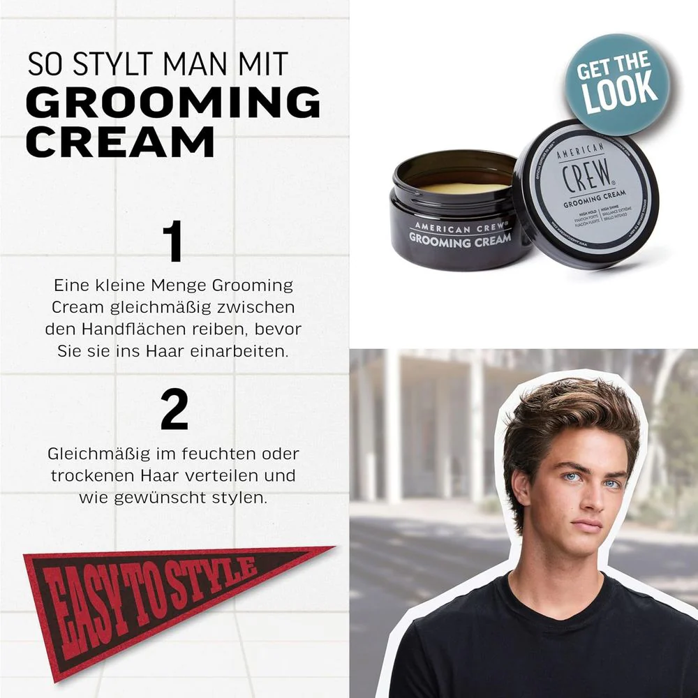 American Crew Style Grooming Cream 85g - Image 7