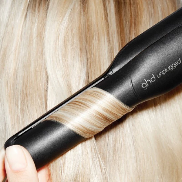 ghd unplugged Styler schwarz + mini paddle Brush gratis - Image 11