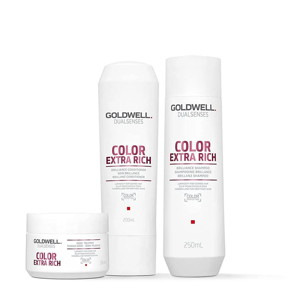 Goldwell Dualsenses Color Extra Rich Brilliance Shampoo 1000ml - Image 2