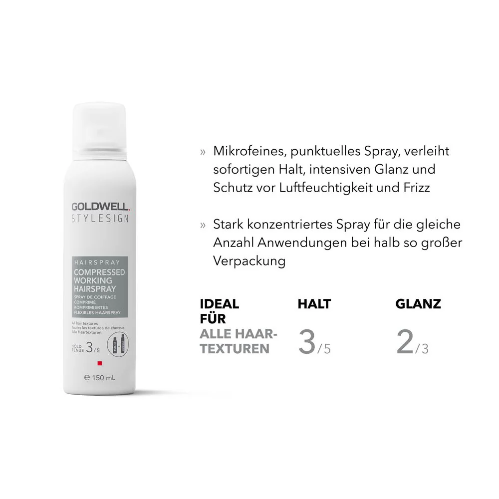 Goldwell StyleSign Compressed Working Hairspray 150 ml - Image 4