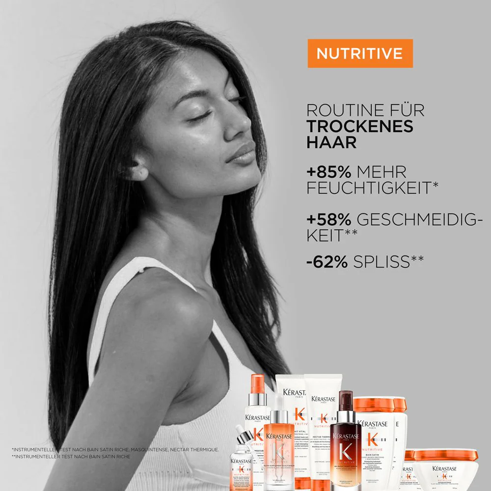 Kérastase Nutritive Set - Bain Satin 250 ml + Nectar Thermique 150 ml + 8H Magic Night Serum 90 ml - Image 23