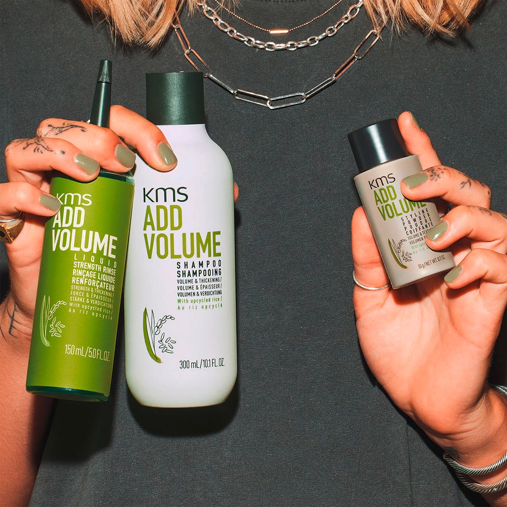 KMS AddVolume Liquid Strength Rinse 150 ml - Image 4