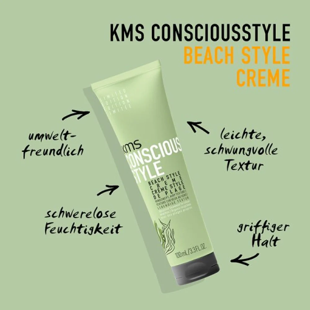 KMS Conscious Beach Style Creme 100 ml - Image 2