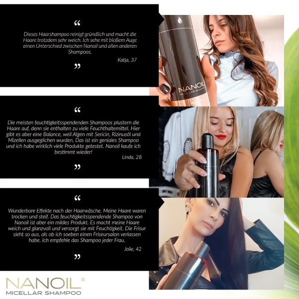 Nanoil Algae Micellar Shampoo 300 ml - Image 5