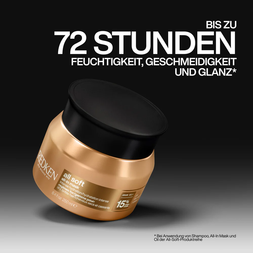 Redken All Soft All-In Mask mit Argan 100 ml - Image 4