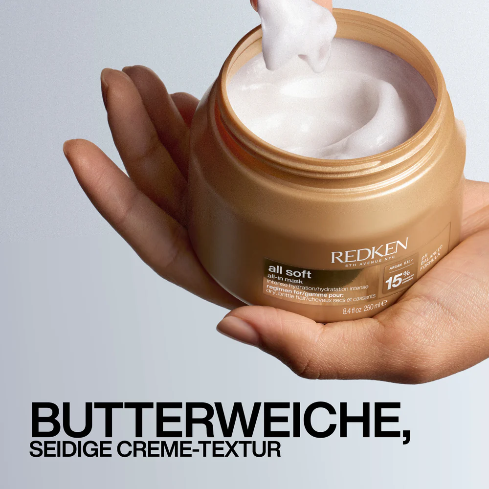 Redken All Soft All-In Mask mit Argan 100 ml - Image 6