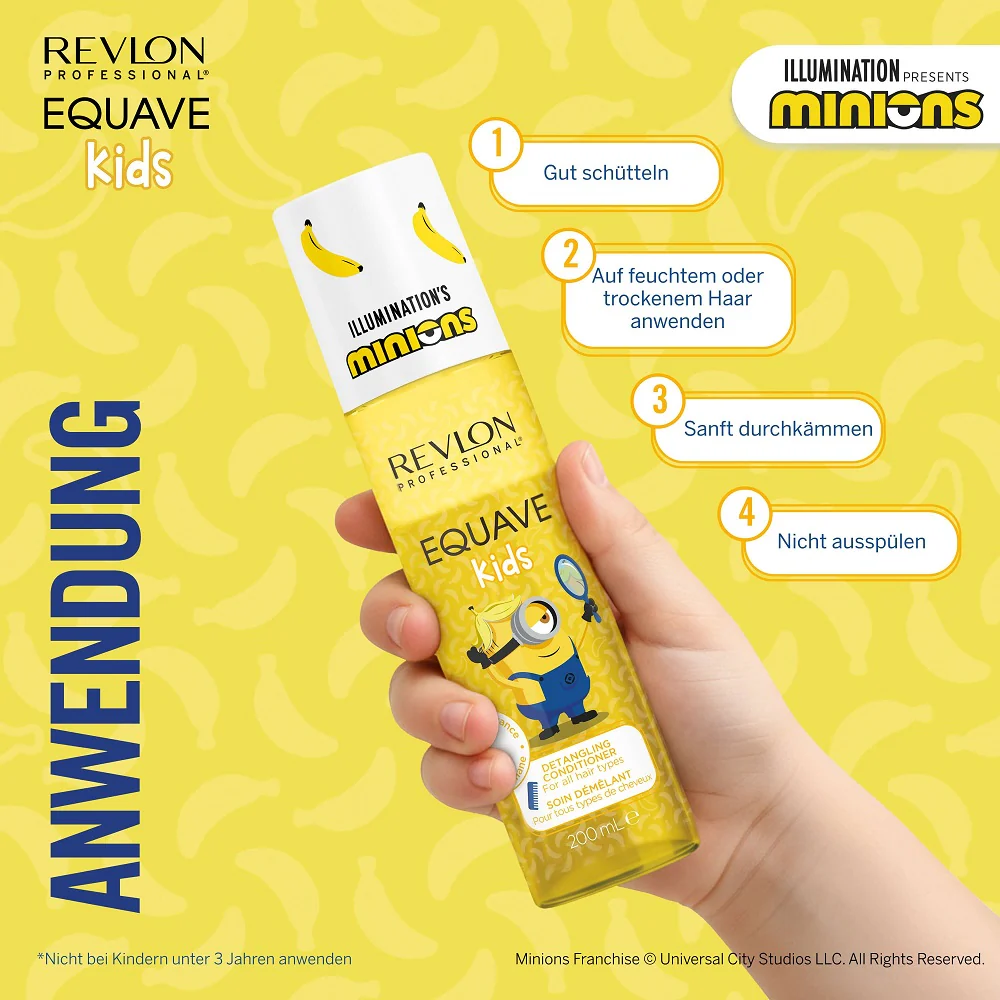 Revlon Equave Kids Minions Conditioner 200ml - Image 3