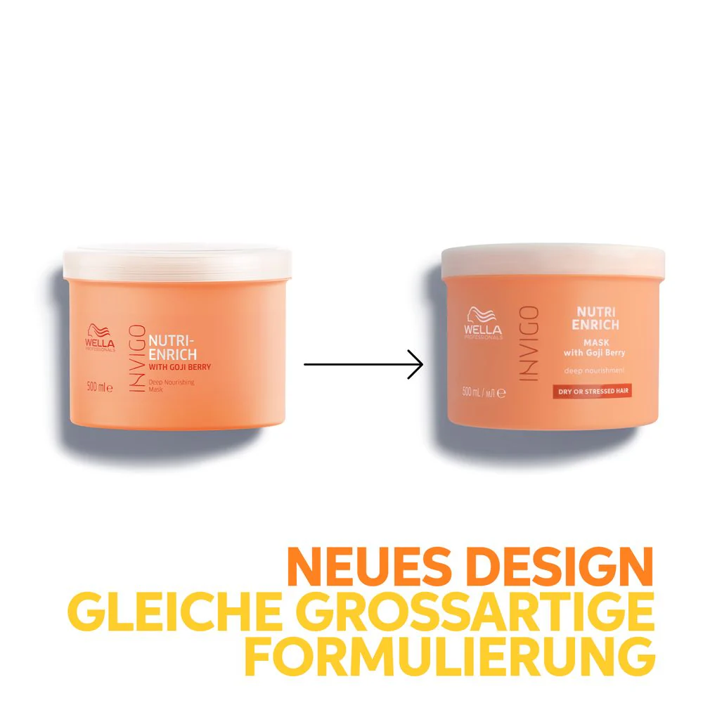 Wella Professionals Invigo Nutri-Enrich Deep Nourishing Mask 500 ml - Image 3