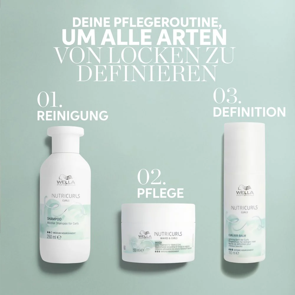 Wella Professionals NutriCurls Curlixir Balm Pflegebalsam für lockiges Haar 150 ml - Image 4