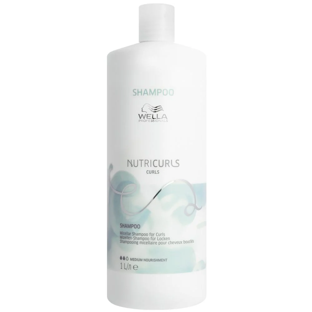 Wella Professionals Nutricurls Set - Shampoo 1000 ml + Conditioner 1000 ml - Image 4