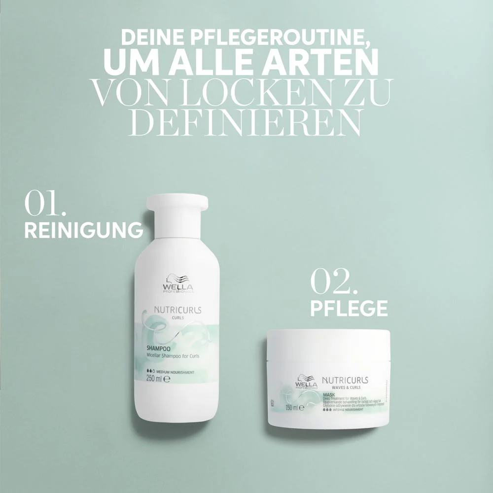 Wella Professionals Nutricurls Set - Shampoo 1000 ml + Conditioner 1000 ml - Image 7