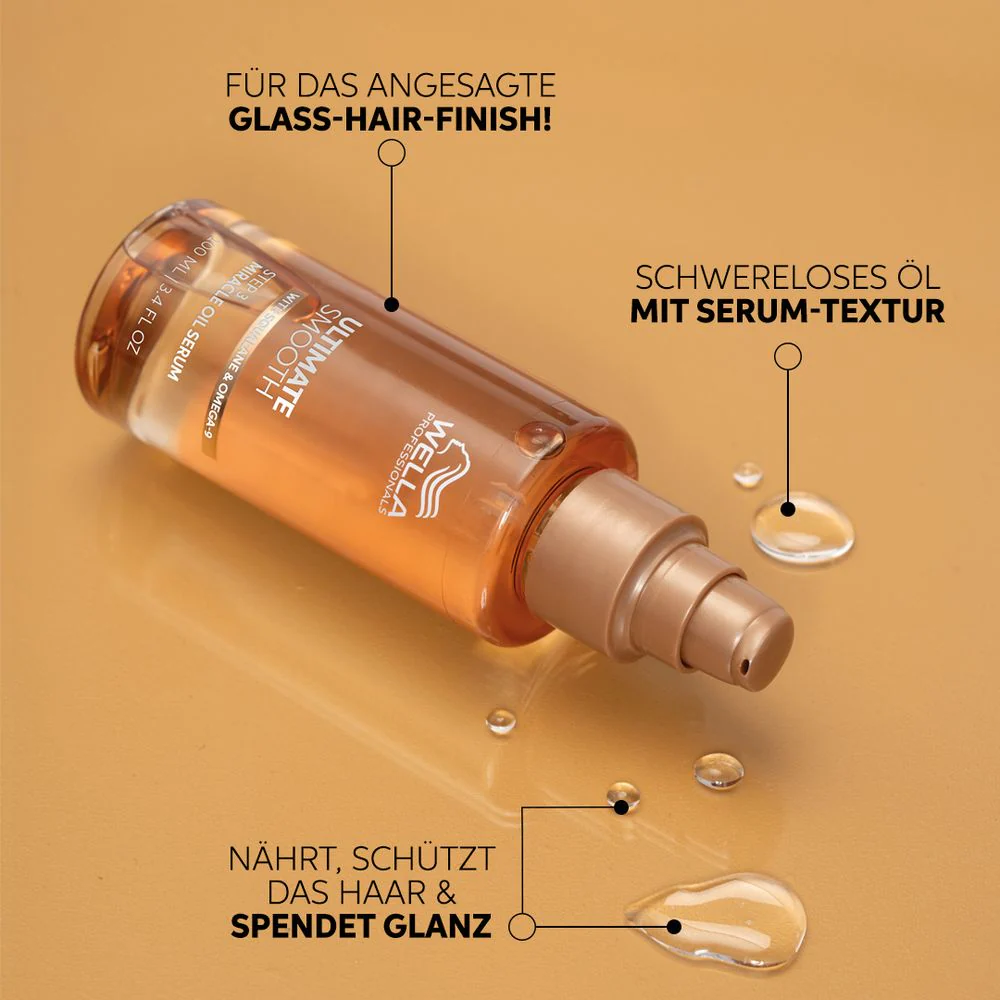 Wella Professionals Ultimate Smooth Miracle Oil Serum 30 ml - Image 3