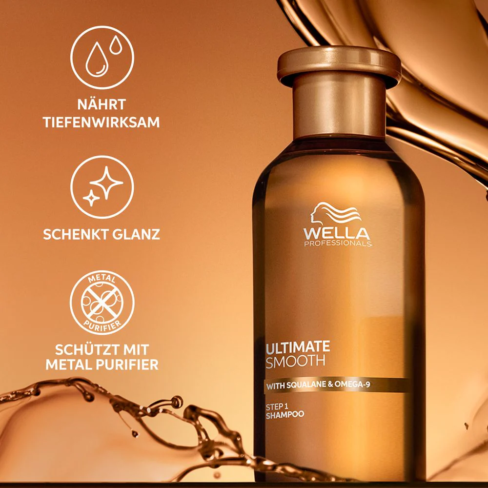 Wella Professionals Ultimate Smooth Shampoo 100 ml - Image 2
